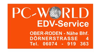 Logo PC-World EDV- Service